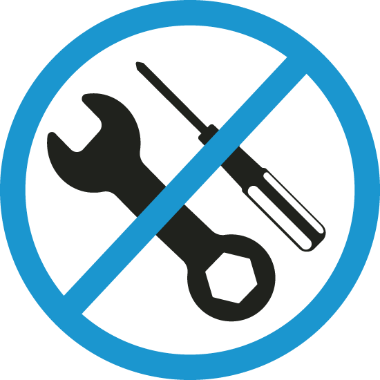 Husky Air Wall Berms require no assembly