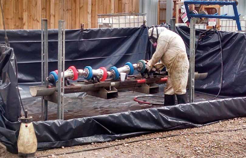 Portable wash bays protect the environment